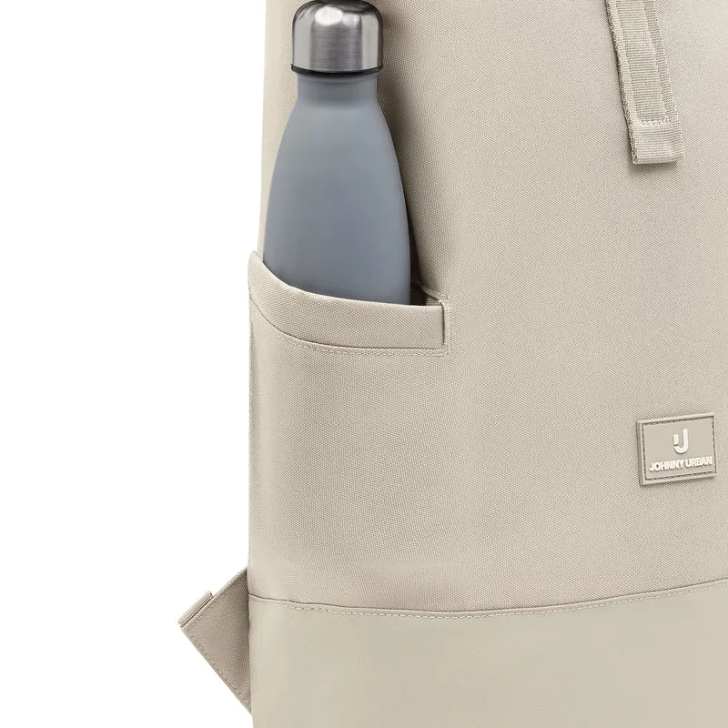 Johnny Urban Luca Medium - Rolltop Backpack 42 cm (sand)