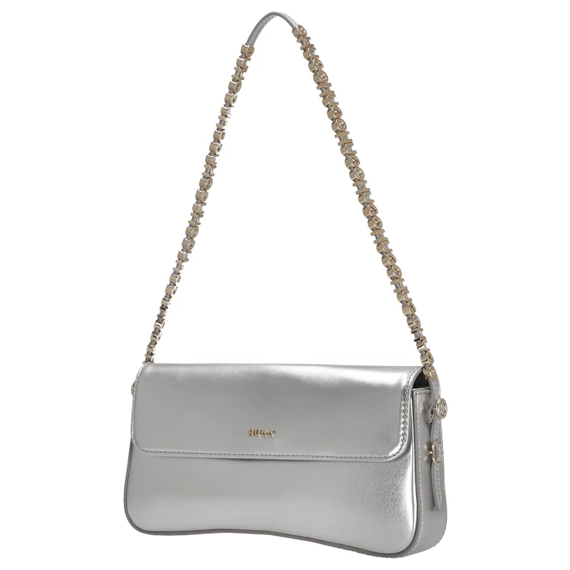 HUGO Syndra LA - Schultertasche 25 cm (silver)