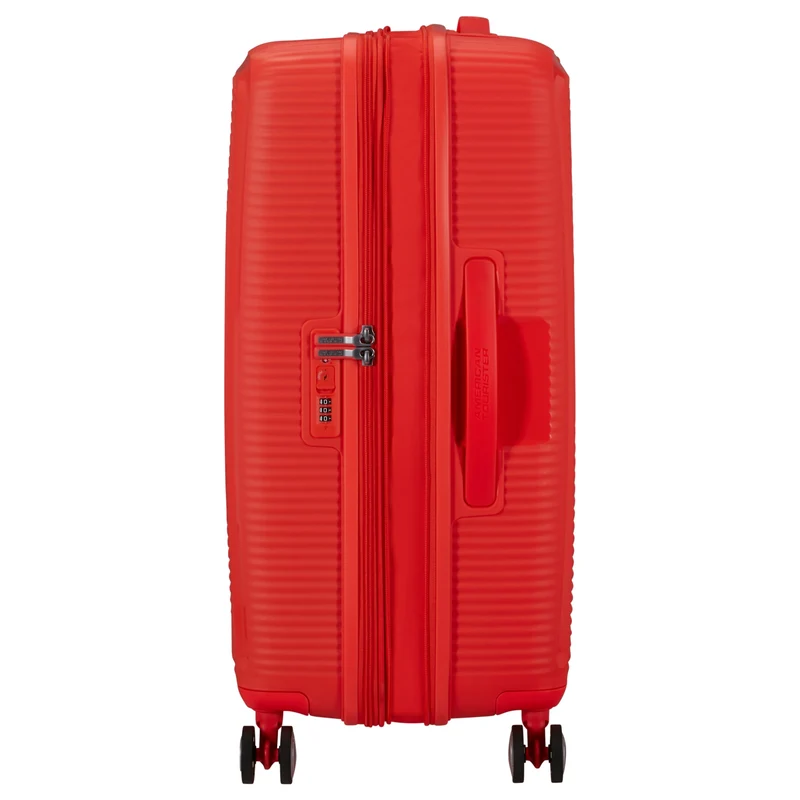 American Tourister Soundbox - 4-Rollen-Trolley 67 cm (neon orange)