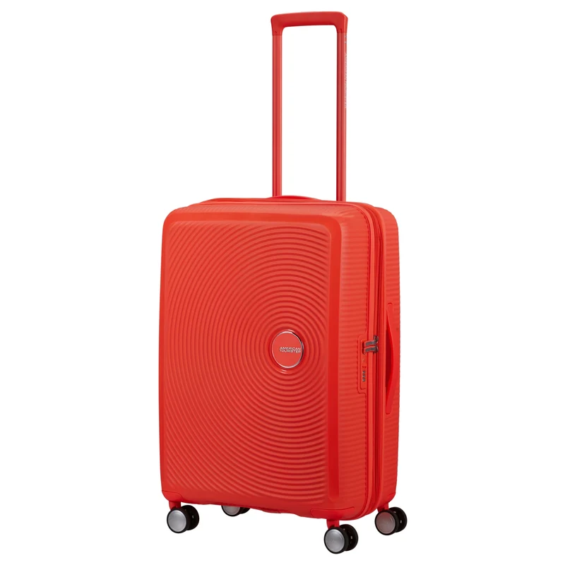 American Tourister Soundbox - 4-Rollen-Trolley 67 cm (neon orange)