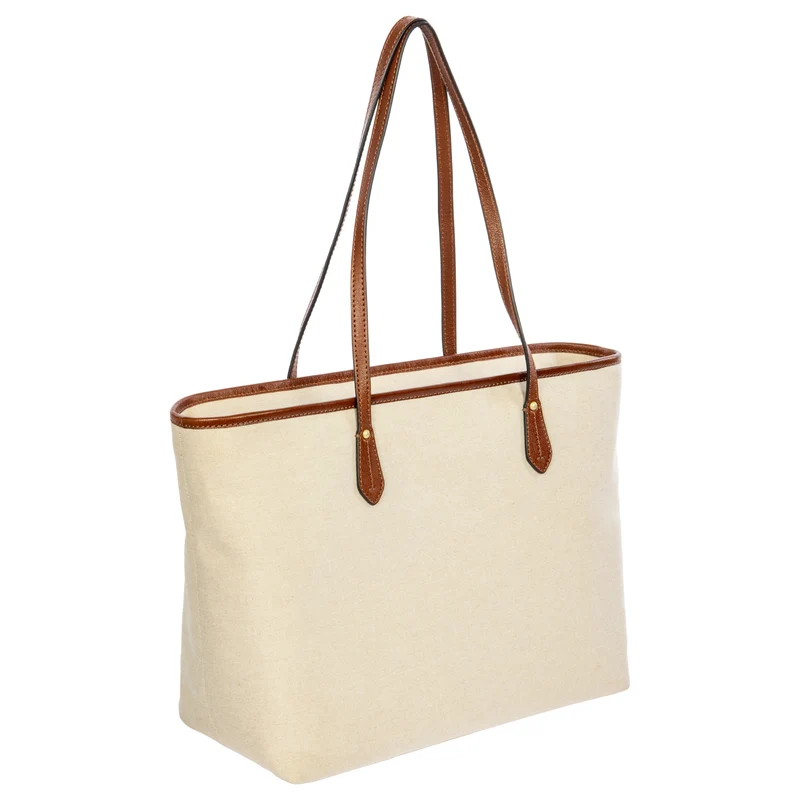 Brics Volterra Trama - Shopper 41 cm (cappuccino)