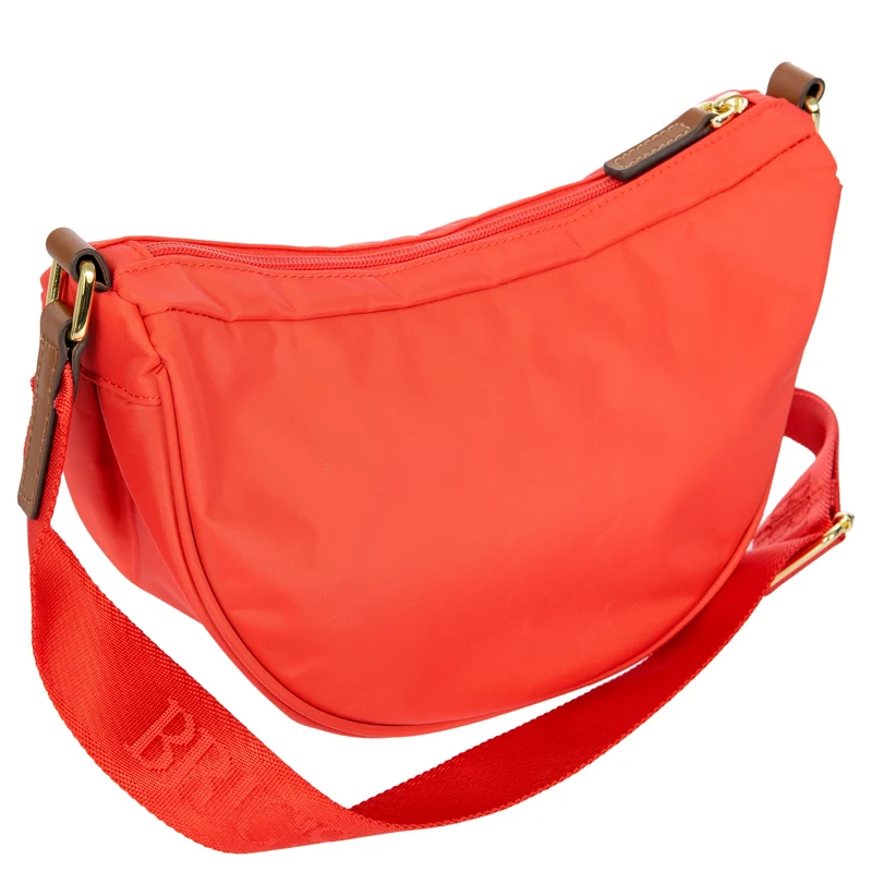 Brics X-Bag Halfmoon - Umhängetasche 26 cm (poppy)