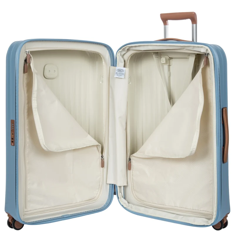 Brics Taormina - 4-Rollen-Trolley L 75 cm erw. (hellblau)