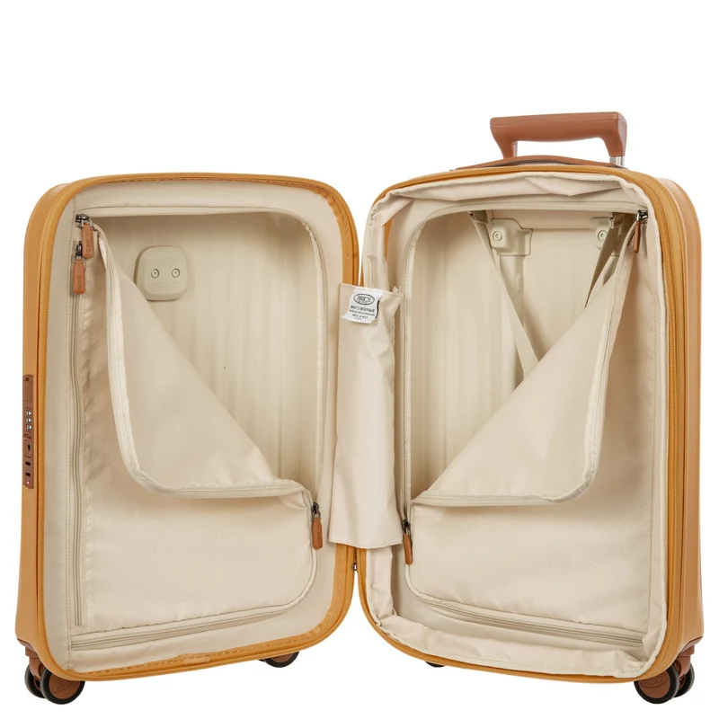 Brics Taormina - 4-Rollen-Kabinentrolley S 55 cm erw. USB (honig)