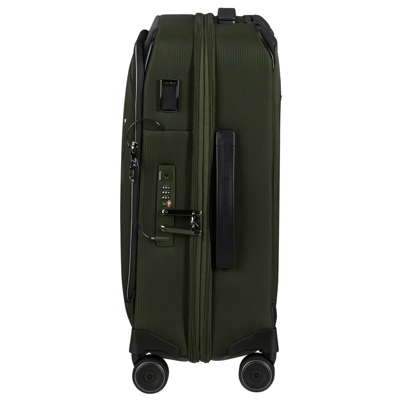 Samsonite - Splendix - 4-Rollen-Kabinentrolley S 55 cm erw. (grün/schwarz)