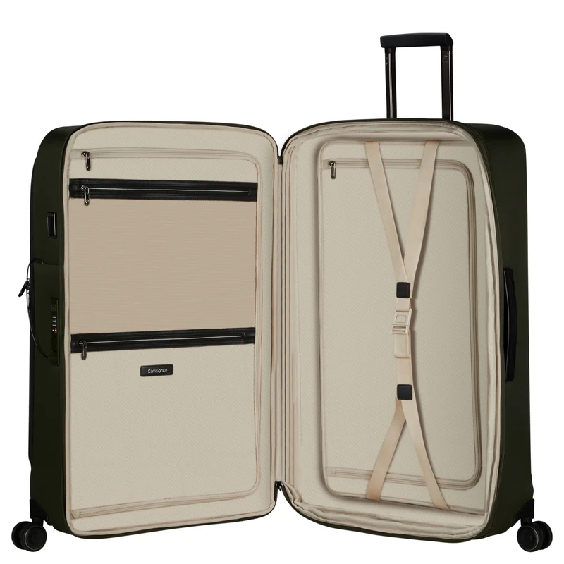 Samsonite - Splendix - 4-Rollen-Trolley L 79 cm erw. (grün/schwarz)