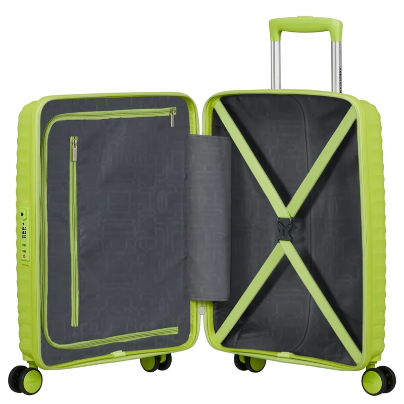 American Tourister Diablast - 4-Rollen-Kabinentrolley 55 cm (hyper lime)