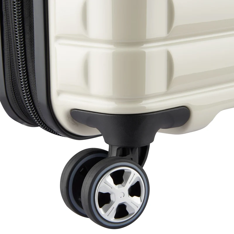Delsey Paris Shadow 5.0 - 4-Rollen-Kabinentrolley USB 55 cm (elfenbein)