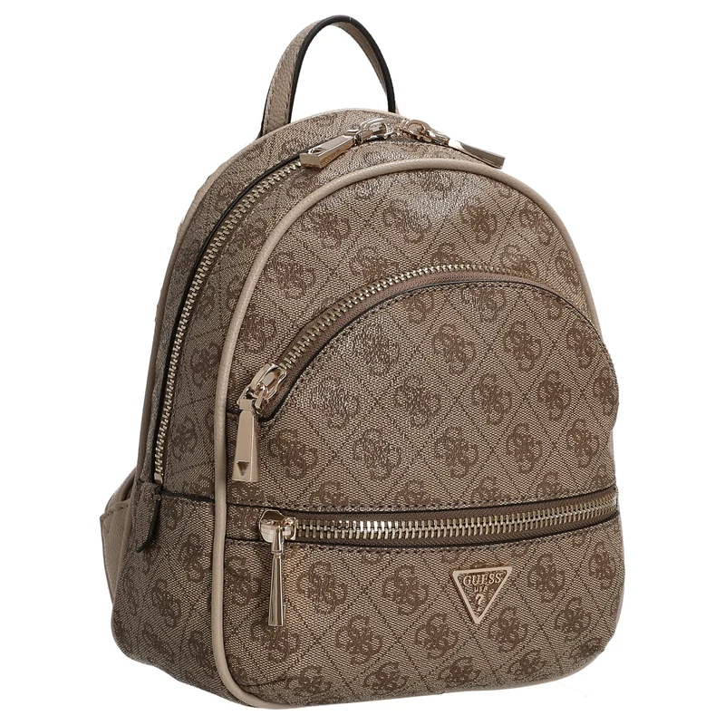 Guess Manhattan II - Rucksack 26 cm (latte logo)