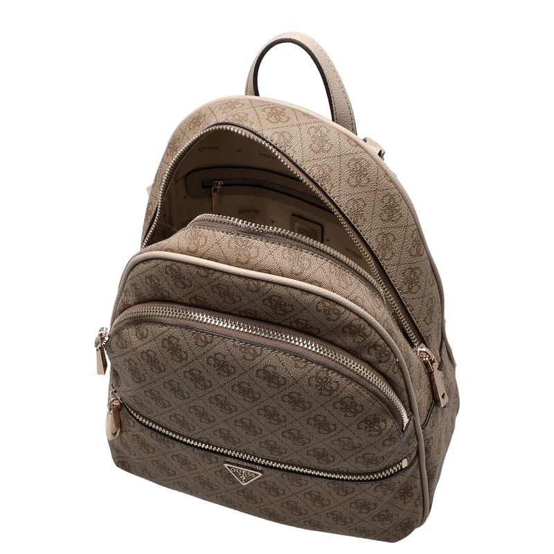 Guess Manhattan II - Rucksack 26 cm (latte logo)
