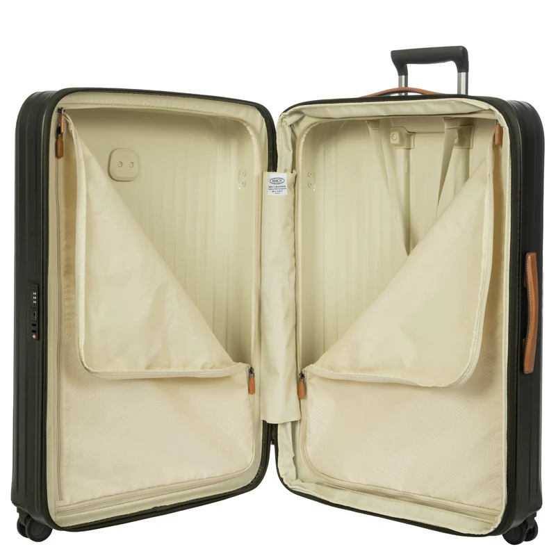 Brics Taormina - 4-Rollen-Trolley XL 82 cm erw. (olive)