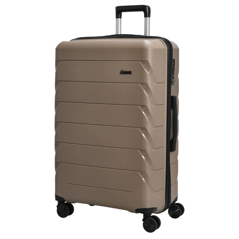 D&N Travel Line 4100 - 4-Rollen-Trolley L 74 cm (taupe)