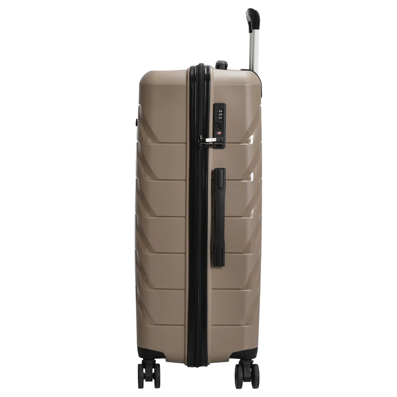 D&N Travel Line 4100 - 4-Rollen-Trolley L 74 cm (taupe)