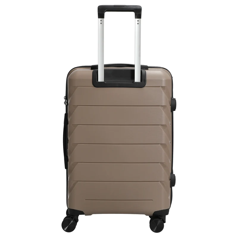 D&N Travel Line 4100 - 4-Rollen-Trolley M 64 cm (taupe)