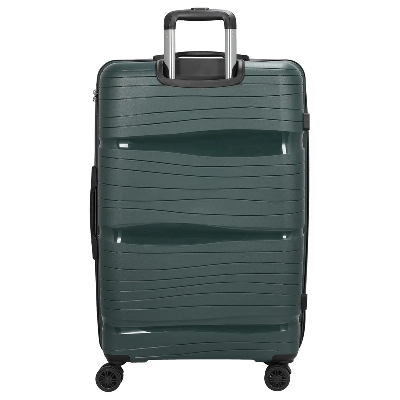 D&N Travel Line 4300 - 4-Rollen-Trolley L 76 cm (dunkelgrün)