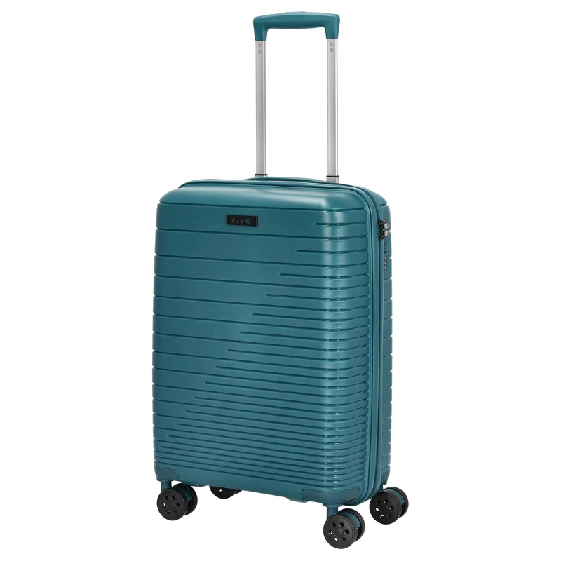 D&N Travel Line 4600 - 4-Rollen-Kabinentrolley S 55 cm (petrol)