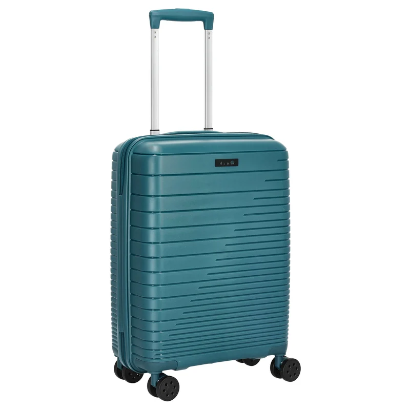D&N Travel Line 4600 - 4-Rollen-Kabinentrolley S 55 cm (petrol)