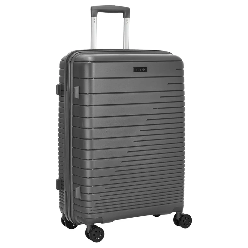 D&N Travel Line 4600 - 4-Rollen-Trolley M 65 cm (grey)