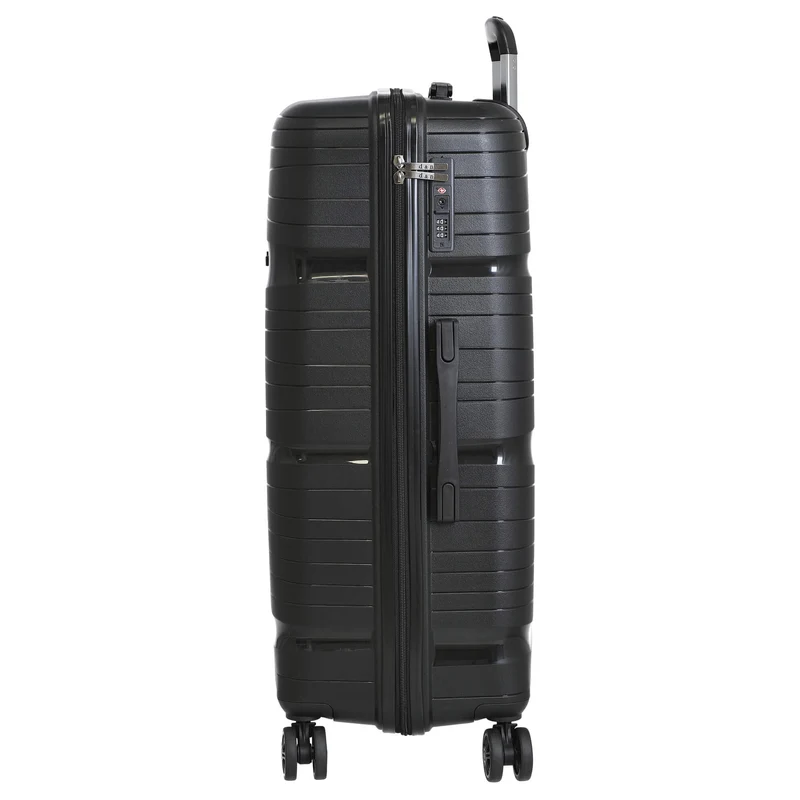 D&N Travel Line 4300 - 4-Rollen-Trolley L 76 cm (black)