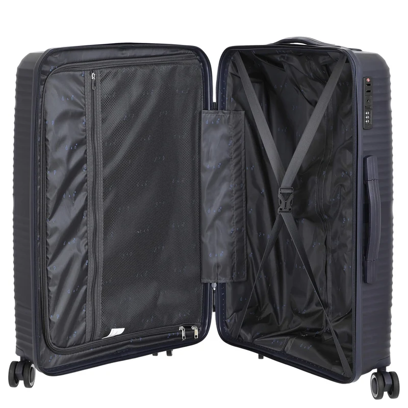 D&N Travel Line 4200 - 4-Rollen-Trolley M 67 cm (darkblue)