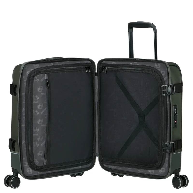 American Tourister Urban Track - 4-Rollen-Kabinentrolley 55 cm (grün)