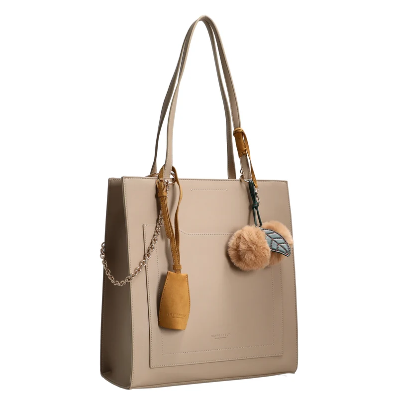 Seidenfelt Lyby - Shopper 34 cm (warm beige)