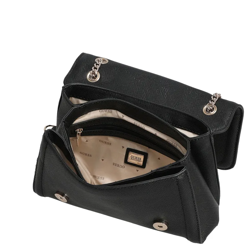 Guess Noelle II Xbody Flap - Umhängetasche 24 cm (black)