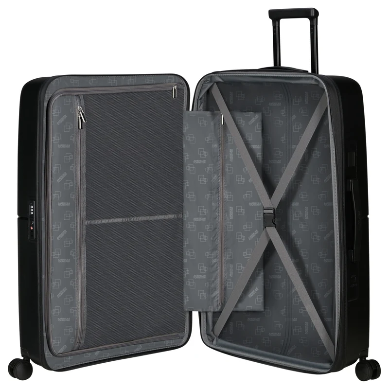American Tourister Dashpop - 4-Rollen-Trolley 77 cm erw. (schwarz)