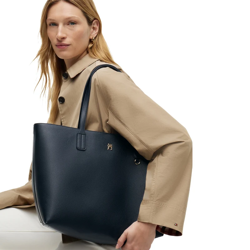 Tommy Hilfiger Icon Tote - Shopper 46.5 cm (space blue)
