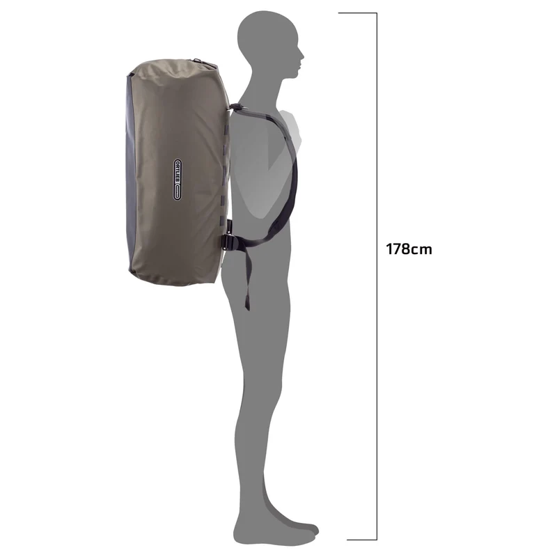 Ortlieb Duffle Lite 60 - Reisetasche/Reiserucksack 58 cm (dark sand)