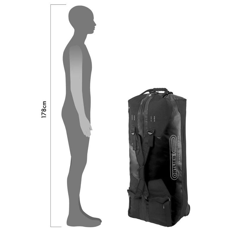 Ortlieb RS 140 - Rollenreisetasche 98 cm (yellow black)