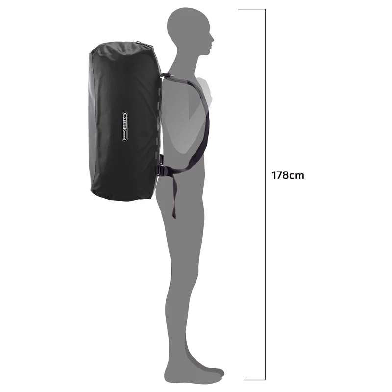 Ortlieb Duffle Lite 60 - Reisetasche/Reiserucksack 58 cm (black)