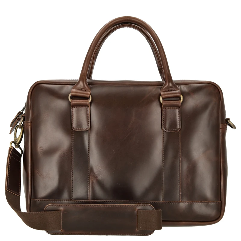 Buckle & Seam Everett - Aktentasche 16" 38 cm (brown)