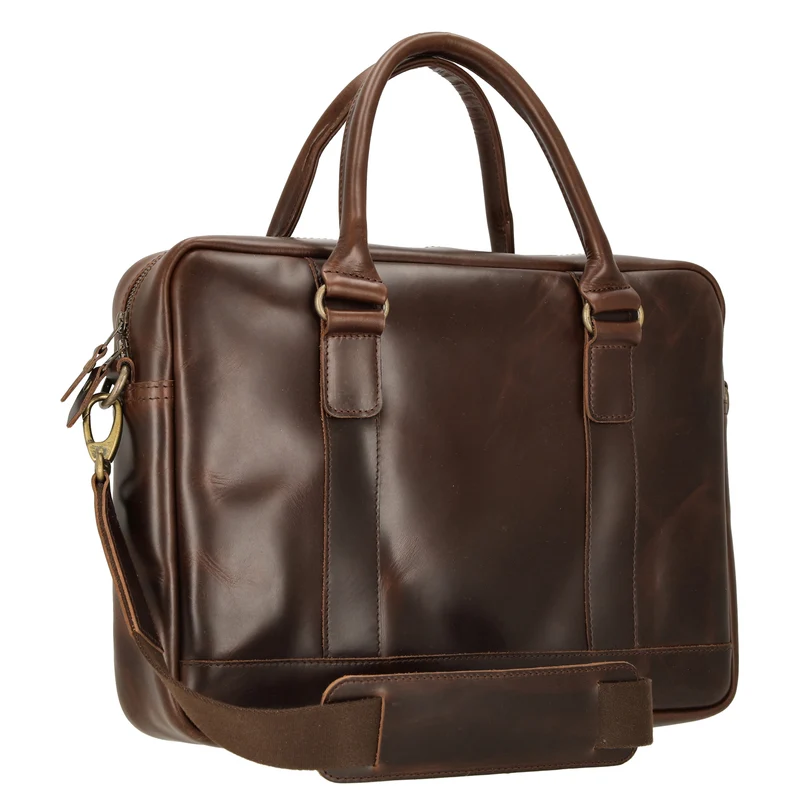 Buckle & Seam Everett - Aktentasche 16" 38 cm (brown)