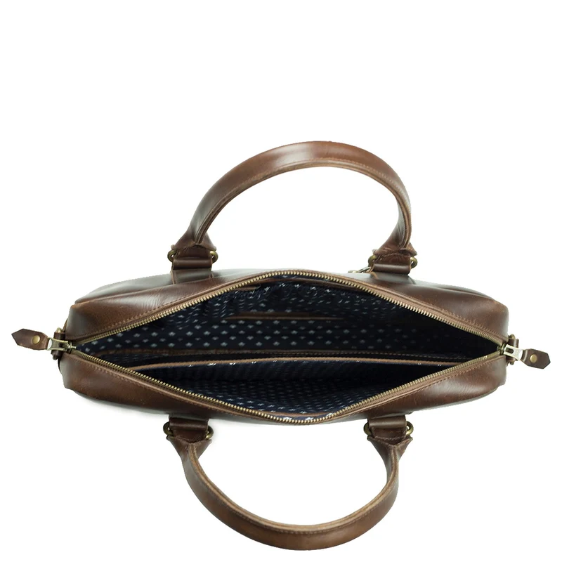 Buckle & Seam Everett - Aktentasche 16" 38 cm (brown)