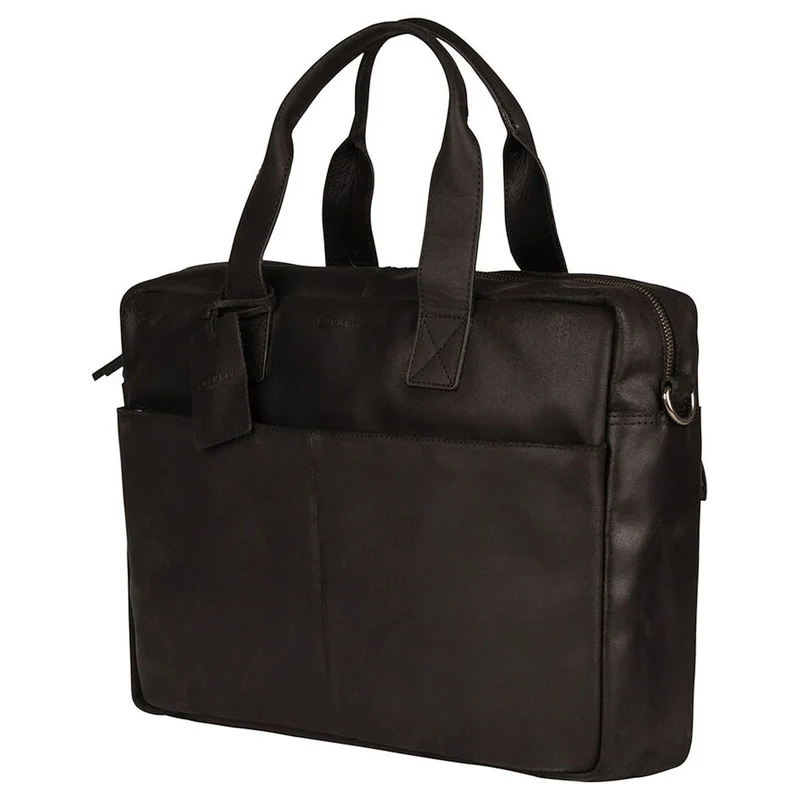 Burkely Vintage River Workbag - Laptoptasche 15.6'' 41 cm (black)