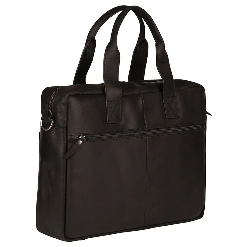 Burkely Vintage River Workbag - Laptoptasche 15.6'' 41 cm (black)