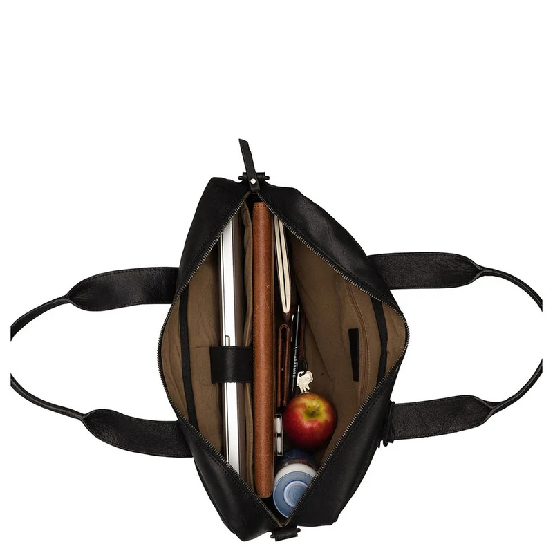 Burkely Vintage River Workbag - Laptoptasche 15.6'' 41 cm (black)