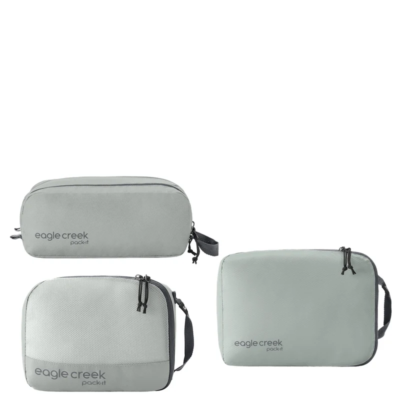 Eagle Creek selection Pack-It Overnight Set 3tlg. - Packsack (storm grey)