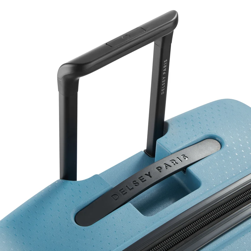 Delsey Paris Belmont Plus - 4-Rollen-Trolley recycelt 76 cm (zink blau)