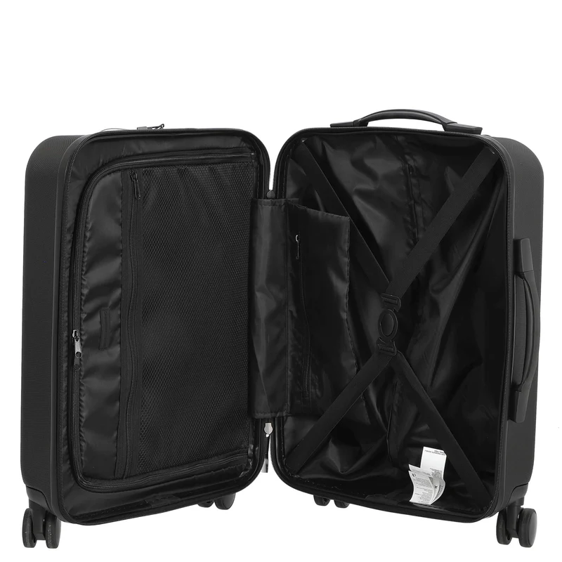 Valentino Bags Lexplor - 4-Rollen-Kabinentrolley mit Vortasche 14" 55 cm (nero)