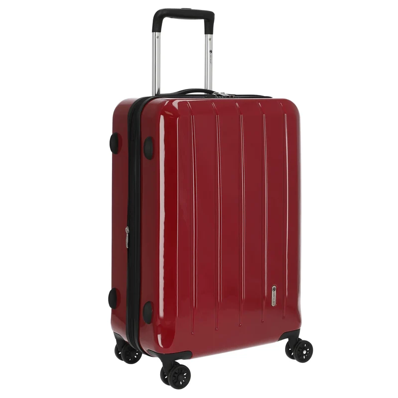 CHECK.IN London 2.0 - 4-Rollen-Trolley 67 cm (beere)