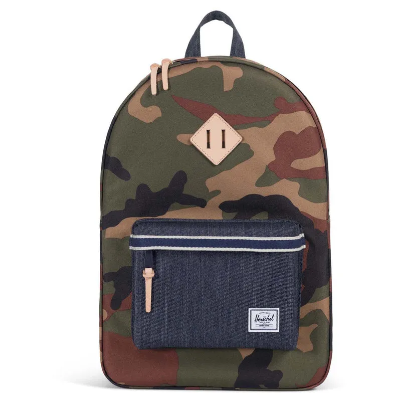 Herschel Heritage 21 - Rucksack 45 cm (woodland camo dark denim)