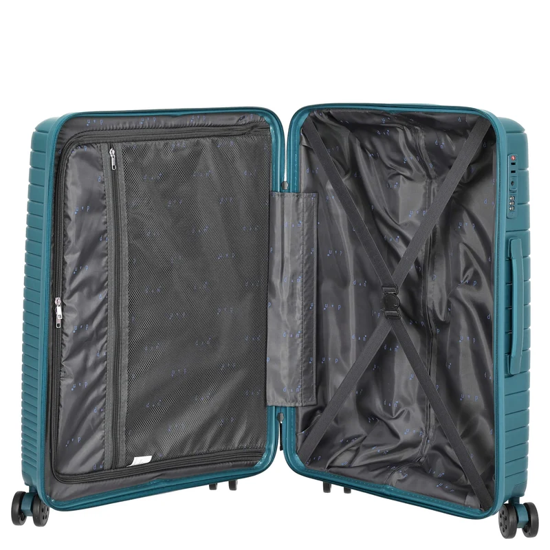 D&N Travel Line 4600 - 4-Rollen-Trolley M 65 cm (petrol)
