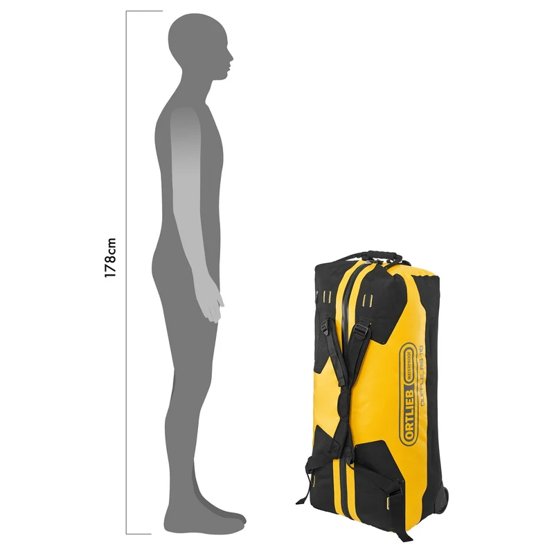 Ortlieb RS 110 - Rollenreisetasche 86 cm (yellow black)