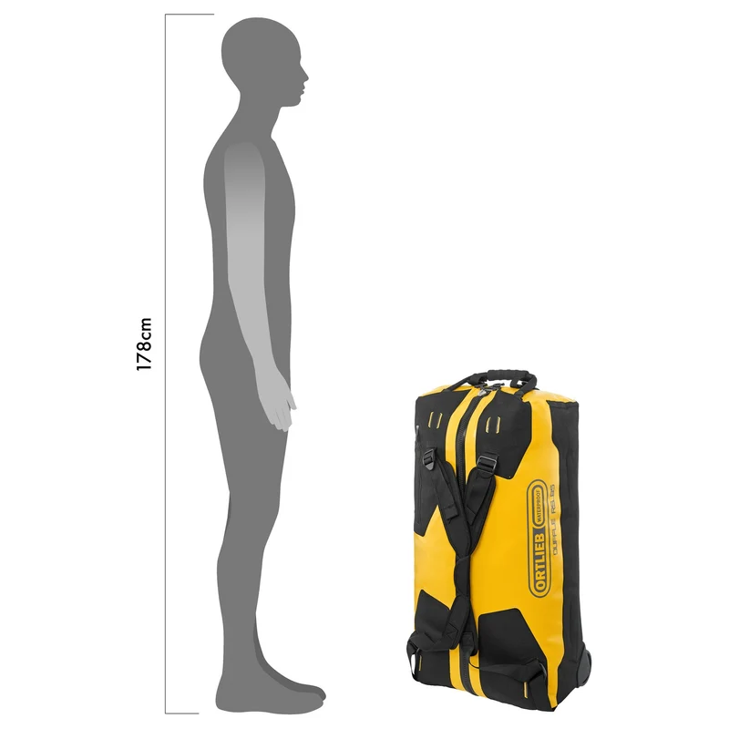 Ortlieb RS 85 - Rollenreisetasche 73 cm (yellow black)