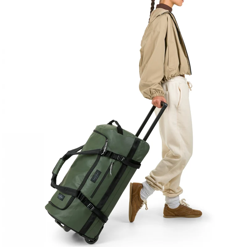 Eastpak Selection Duffel Pack Wheel - Rollenreisetasche M 71 cm (tarp forest)