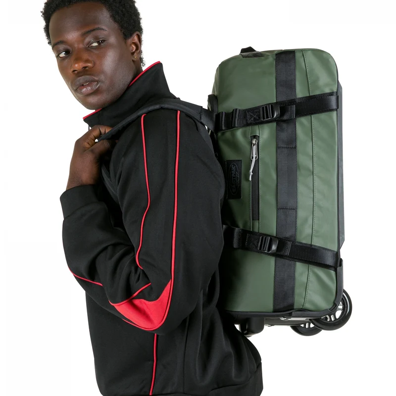 Eastpak Selection Duffel Pack Wheel 38 - Rollenreisetasche S 55 cm (tarp forest)