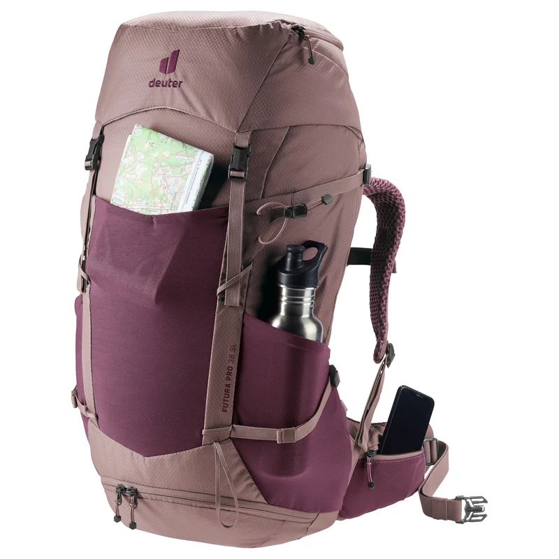 Deuter Futura Pro 38 SL - Wanderrucksack 64 cm (cassis-ashrose)