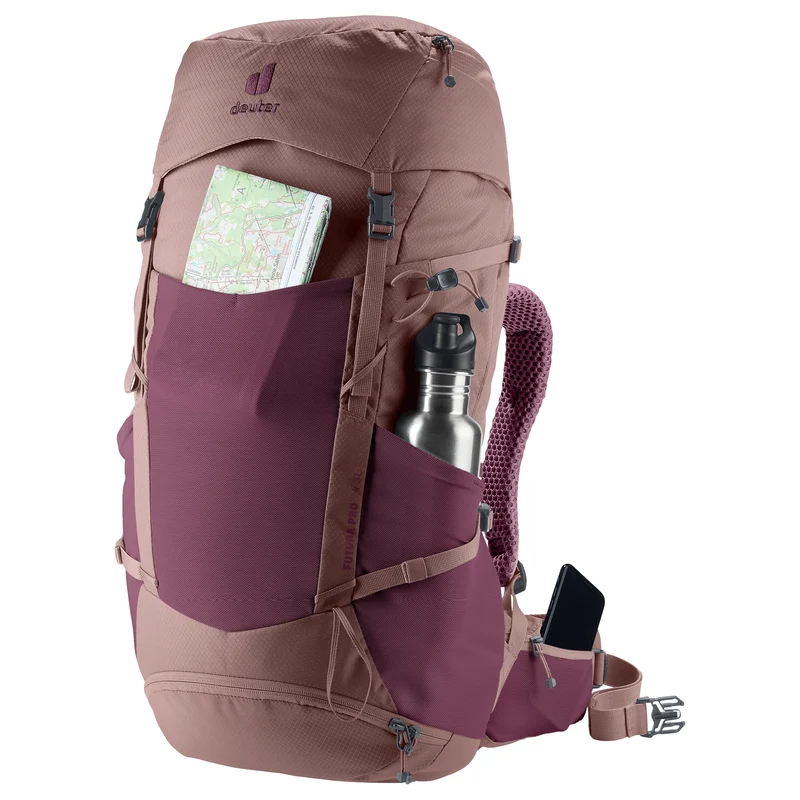Deuter Futura Pro 34 SL - Wanderrucksack 63 cm (cassis-ashrose)